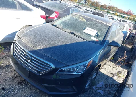 2017 Hyundai Sonata Se из США, поврежденный, VIN 5NPE24AF9HH439125